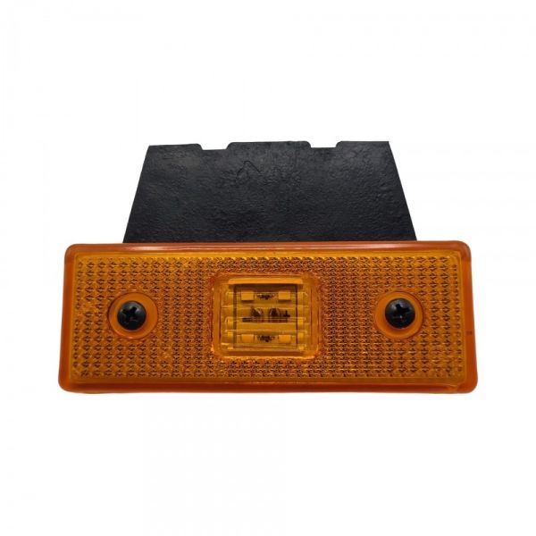 Габаритний ліхтар з кронштейном LED 12-24V жовтий FR0182 (вир-во FORM PLAS)