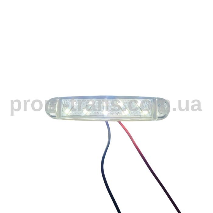 Габаритний ліхтар 12-24V 10LED білий DEP-FR0300W (вир-во FORM PLAS)