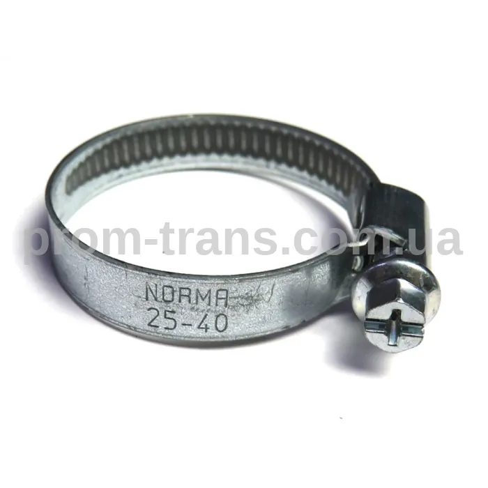 25-40/12С7W1 Хомут черв'ячний оцинкований NORMA