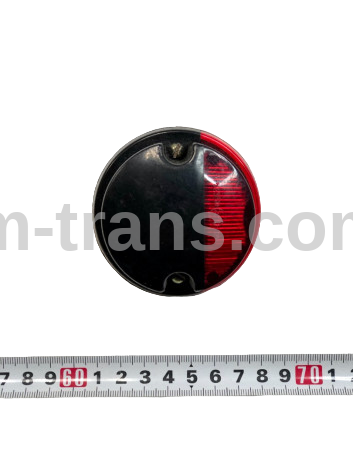 Ліхтар габаритний Богдан, Эталон, КамАЗ задній чорно-червоний 291.3.04.38 (вир-во ОСВАР)