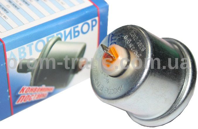 Датчик тиску масла на стрілку ГАЗ 405 дв. (0-6 кгс/см2) 2312.3829 (вир-во Автоприбор)
