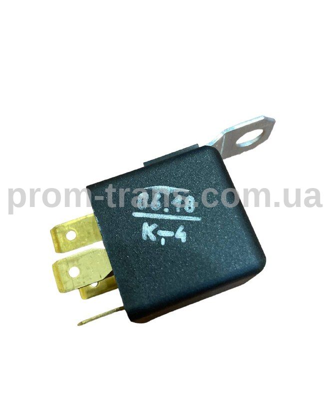 Реле КАМАЗ, МАЗ, КрАЗ 5-ти контактне 24В з кронштейном 751.3777 (вир-во АВАР)