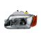 Фара ВАЗ 2113/2114/2115 левая с желтым поворотом ALRU 676.512.053-01 (пр-во AUTOMOTIVE LIGHTING)