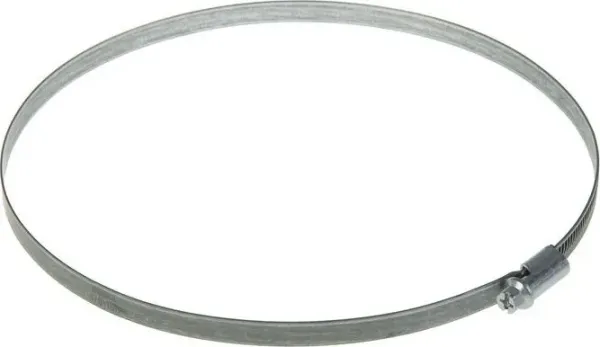 170-190/9.7W1 Хомут черв'ячний оцинкований