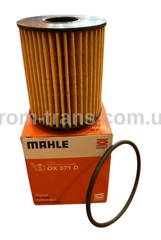 Фільтр масляний FIAT DOBLO 04, OPEL ASTRA H 05- 1.3 CDTI OX371D (вир-во MAHLE)
