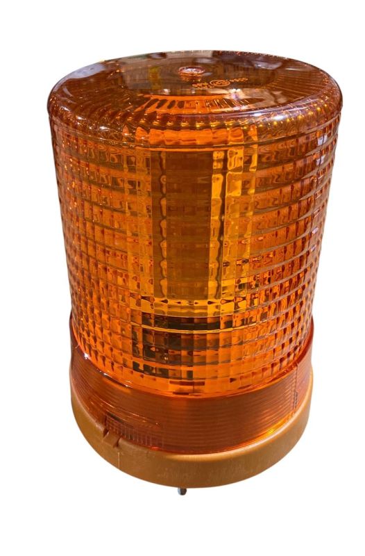 Маяк проблисковий жовтий 60LED стаціонарне кріплення TR512-6 (вир-во AYFAR)