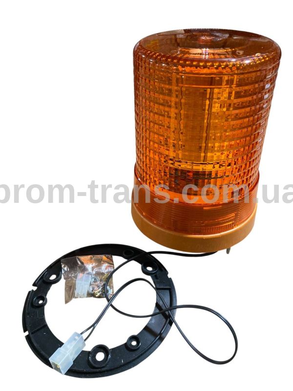 Маяк проблисковий жовтий 60LED стаціонарне кріплення TR512-6 (вир-во AYFAR)