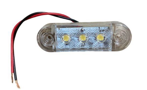 Ліхтар габаритний LED білий (3 діоди)