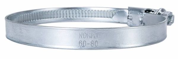 60-80/12С7W1 Хомут черв'ячний оцинкований NORMA