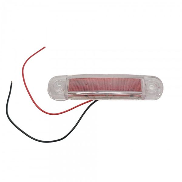Ліхтар габаритний 24V 12LED 10 см червоний DEP-L0226R (вир-воFORM PLAS)
