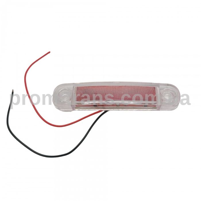 Ліхтар габаритний 24V 12LED 10 см червоний DEP-L0226R (вир-воFORM PLAS)