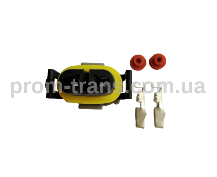 Роз'єм проводки (2 контакти) 12124819 WPT-952 3U2Z-14S411-VZB для Honda, Infiniti, Nissan, Mazda, Toyota, Porsche, Scion