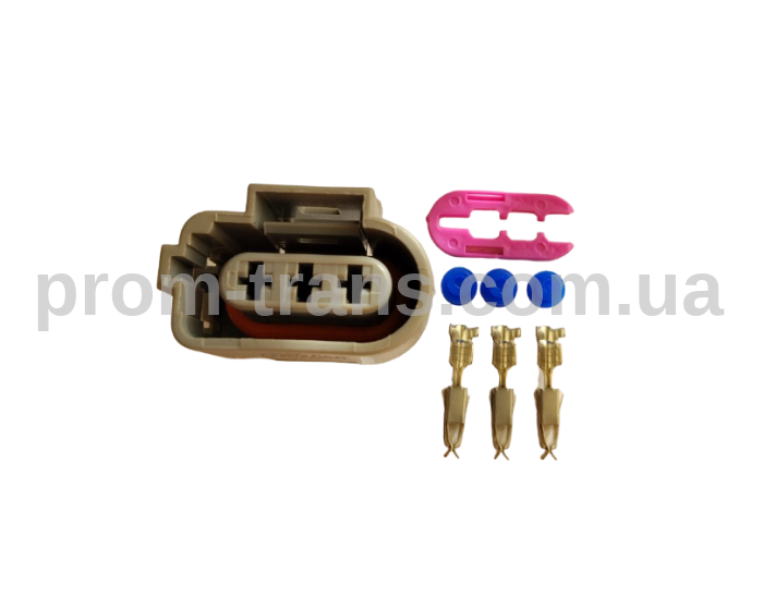 Авто роз'єм гніздовий 3-х контактний серії 3,5мм VAG 1J0 973 723G TE Connectivity 969380-1