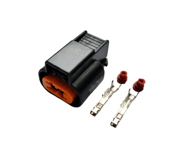 Авто роз'єм гніздовий 2-х контактний KUM PB625-02027 для туманок Aveo CHEVROLET
