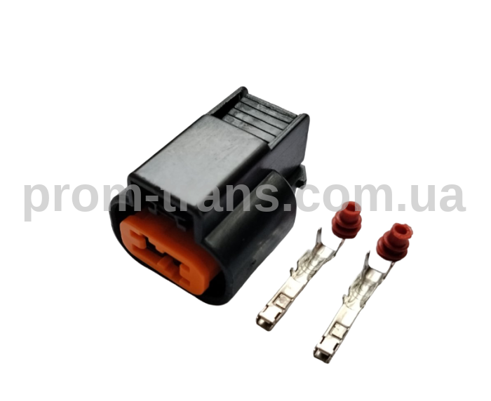Авто роз'єм гніздовий 2-х контактний KUM PB625-02027 для туманок Aveo CHEVROLET