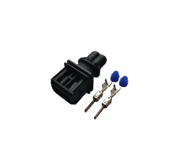 Авто роз'єм штирьовий 2-х контактний WAG 8D0971946 Bosch 1928402448 серії 2,8мм