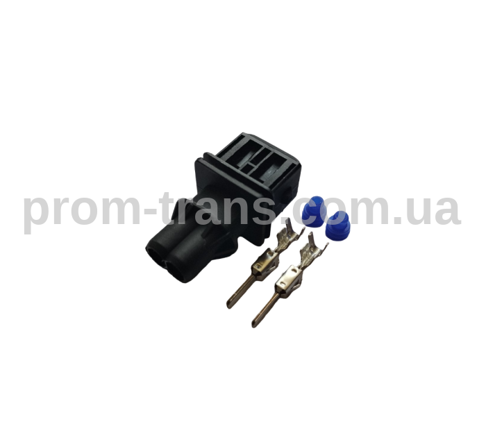 Авто разъем штыревой 2-х контактный VAG 8D0971946 Bosch 1928402448 серии 2,8мм