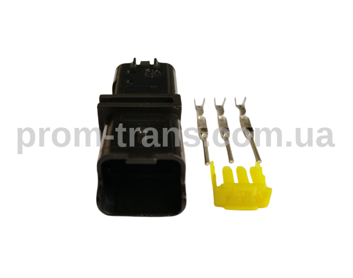 Авто разъем штыревой 3-х контактный аналог FCI 211PL032S0049