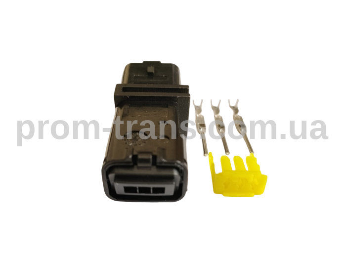 Авто разъем штыревой 3-х контактный аналог FCI 211PL032S0049