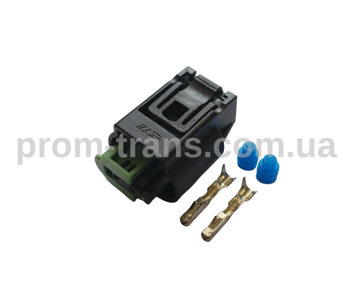 Авто роз'єм 2-х контактний аналог TE 1-967644-1