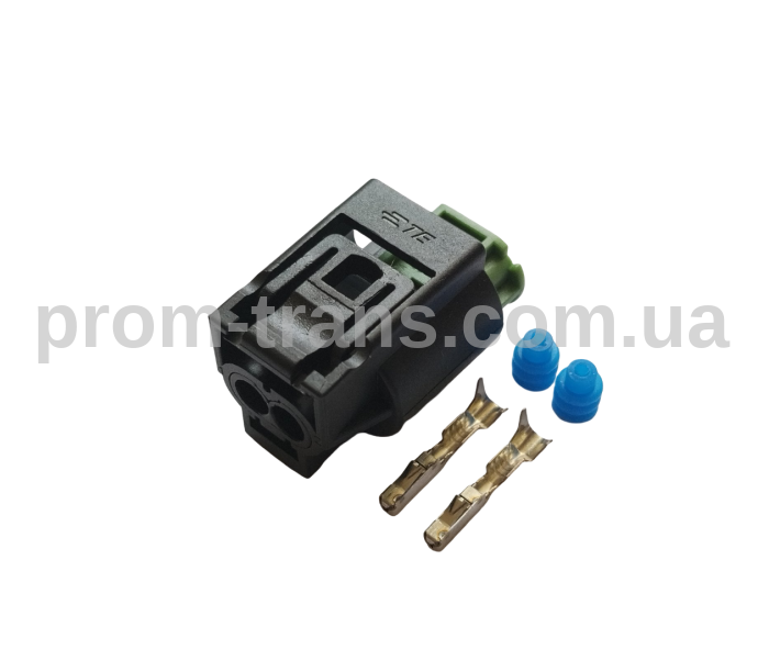 Авто роз'єм 2-х контактний аналог TE 1-967644-1