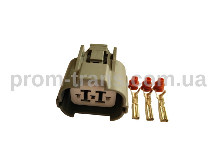 Авто роз'єм гніздовий 3-х контактний аналог SUMITOMO 6189-0130
