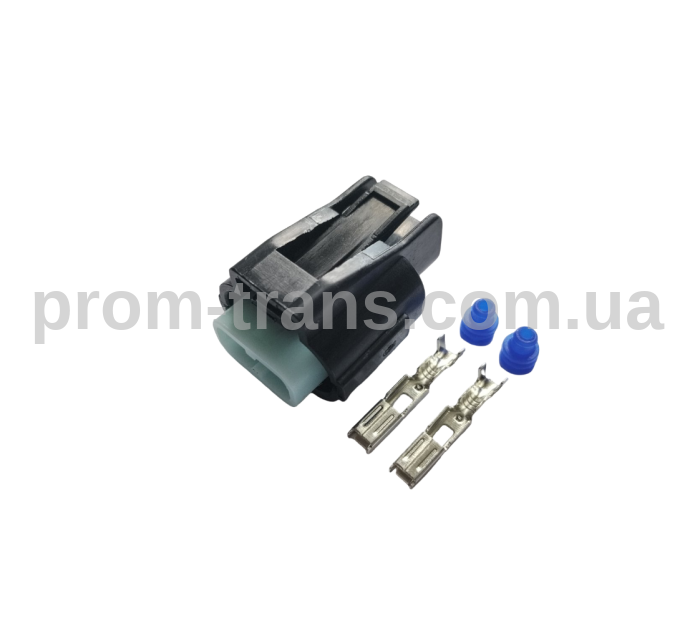 Авто роз'єм гніздовий 2х контактний аналог KUM PB045-02027 PB055-02840 для вентилятора CHEVROLET LACETTI