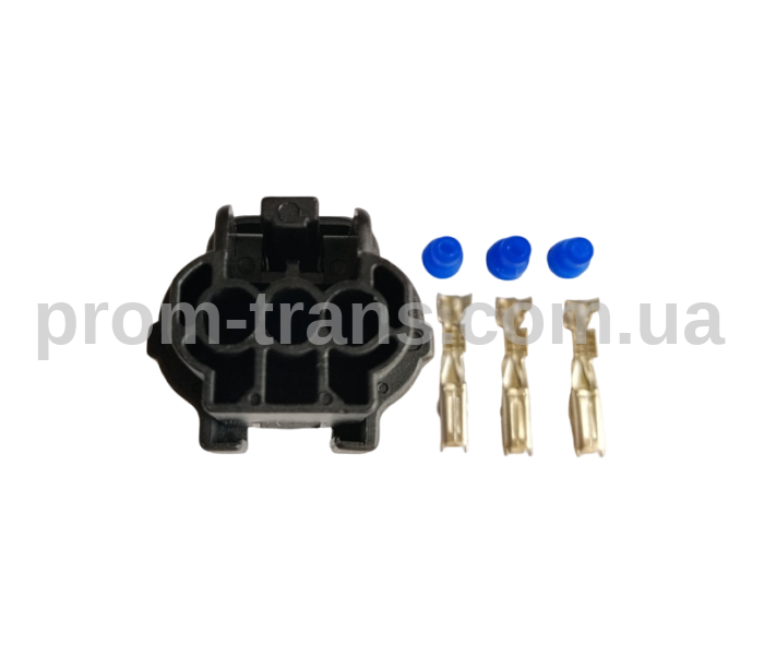Авто роз'єм гніздовий 3х контактний аналог AMP174357-2 ECONOSEAL
