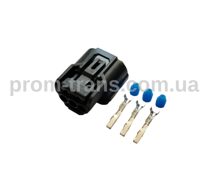 Авто роз'єм гніздовий 3х контактний аналог Sumitomo 6189-0887