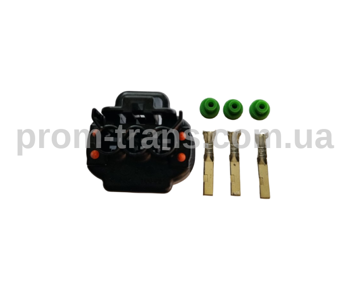Роз'єм 3-х контактний гніздовий аналог Sumitomo 6189-0099 Toyota 90980-10845 (90980-12636)