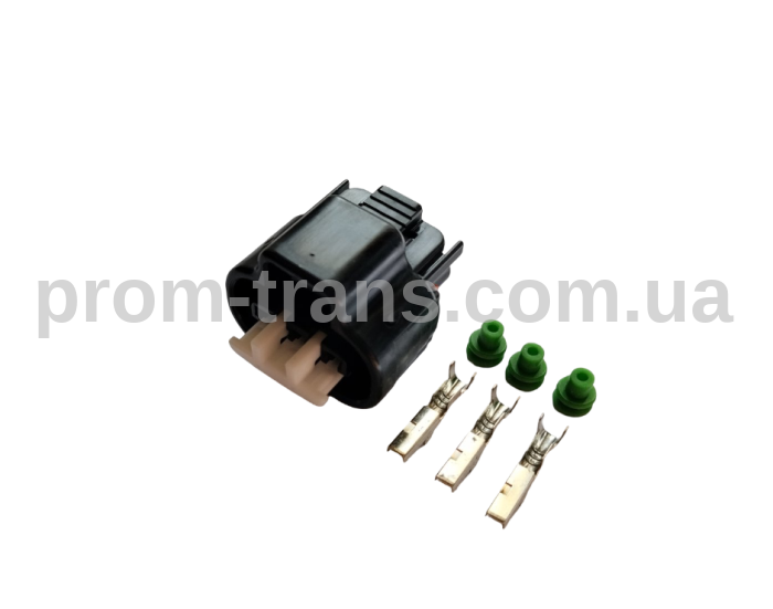 Роз'єм 3-х контактний гніздовий аналог Sumitomo 6189-0099 Toyota 90980-10845 (90980-12636)