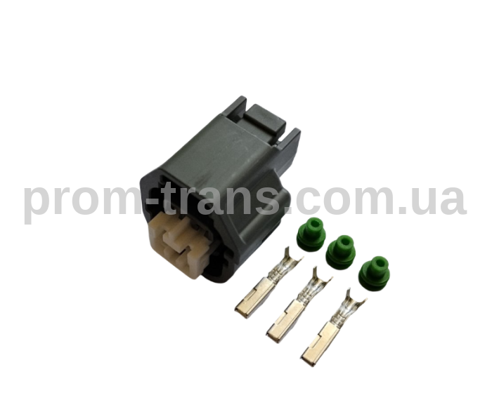 Роз'єм 3-х контактний гніздовий аналог KET MG641362-5