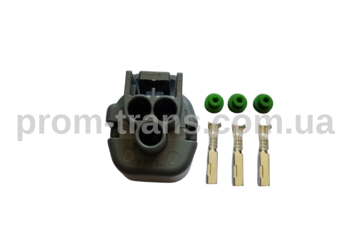 Роз'єм 3-х контактний гніздовий аналог KET MG641362-5