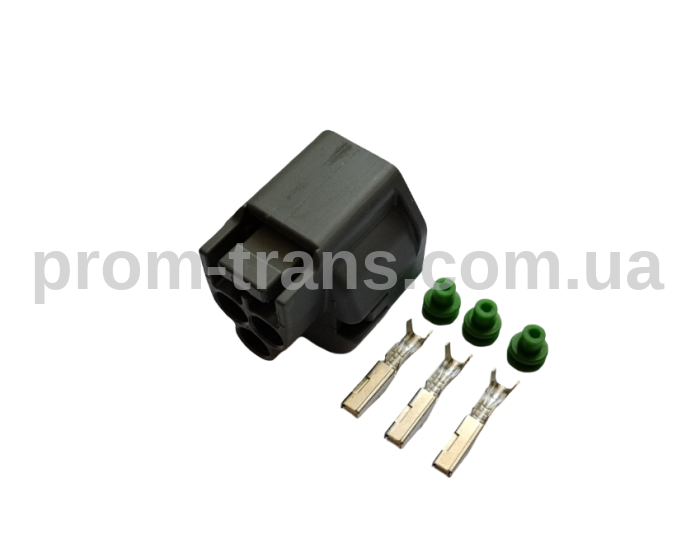 Роз'єм 3-х контактний гніздовий аналог KET MG641362-5