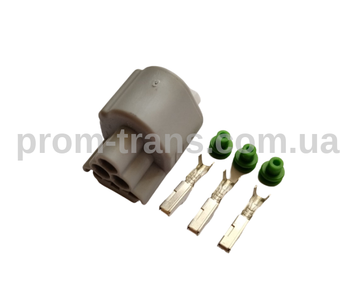 Авто роз'єм 3-х контактний гніздовий аналог Sumitomo 6189-0486 Toyota 90980-11451
