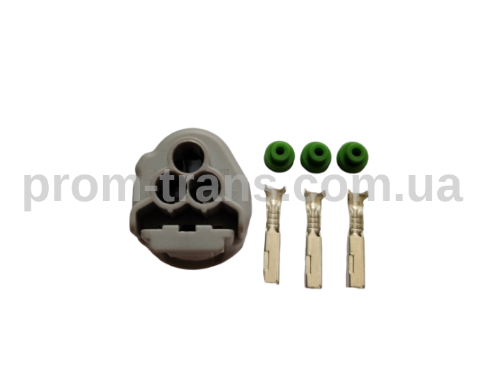 Авто роз'єм 3-х контактний гніздовий аналог Sumitomo 6189-0486 Toyota 90980-11451