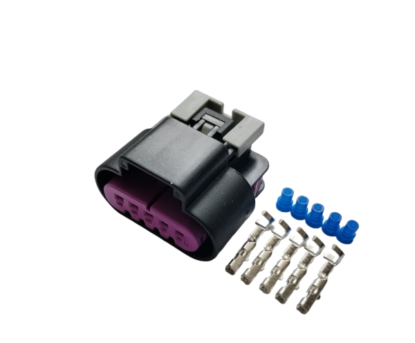 Авто роз'єм 5-ти контактний гніздовий аналог DELPHI 15326822 AC Delco PT1555 GM 88953146