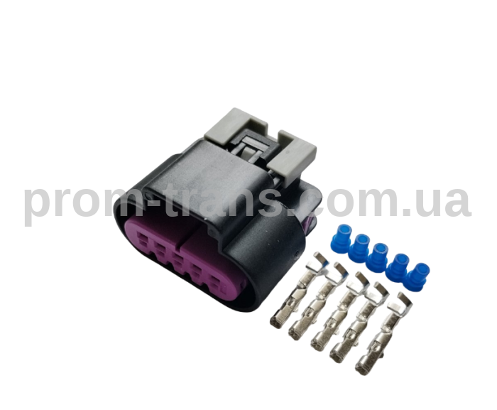 Авто роз'єм 5-ти контактний гніздовий аналог DELPHI 15326822 AC Delco PT1555 GM 88953146