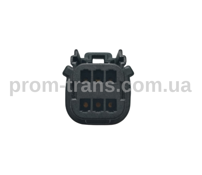 Авто роз'єм 6-ти контактний гніздовий аналог Molex 33472-0601