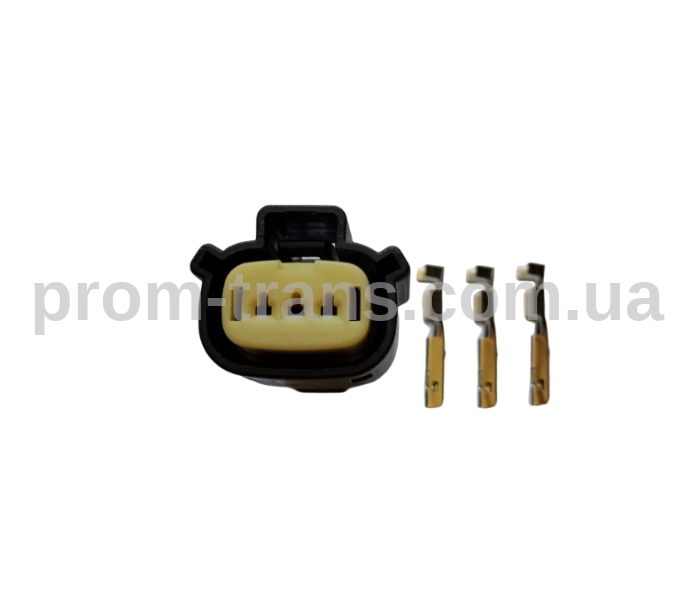 Авто разъем 3-х контактный гнездовой серии 1,2мм аналог Molex 33471-0301