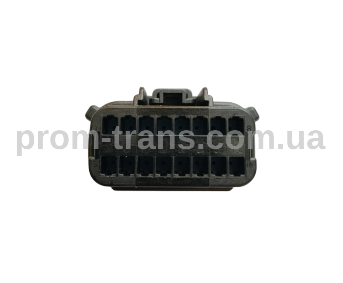 Авто роз'єм 16-ти контактний гніздовий серії 1,2мм аналог Molex 033472-1601