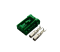 Авто роз'єм 2-х контактний гніздовий аналог MOLEX 98819-1025