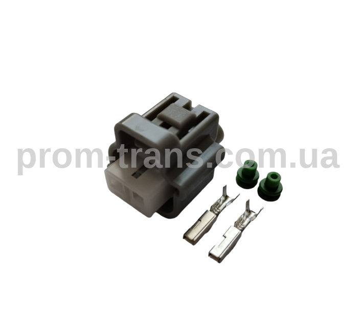 Автомобільний роз'єм гніздовий 2-х контактний аналог Sumitomo 6189-0175