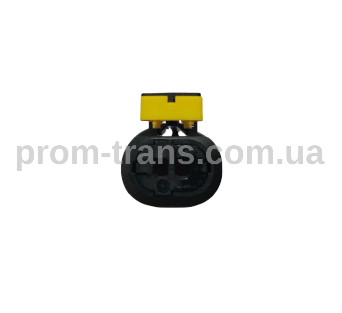 Автомобільний роз'єм гніздовий 2-х контактний аналог AMP 284556-1