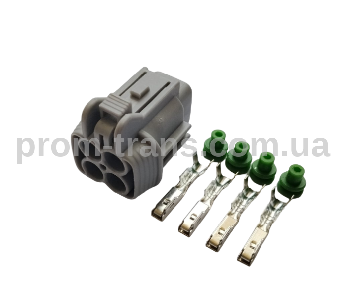 Автомобільний роз'єм гніздовий 4-х контактний аналог Sumitomo 6185-1171 KUM PB295-04120