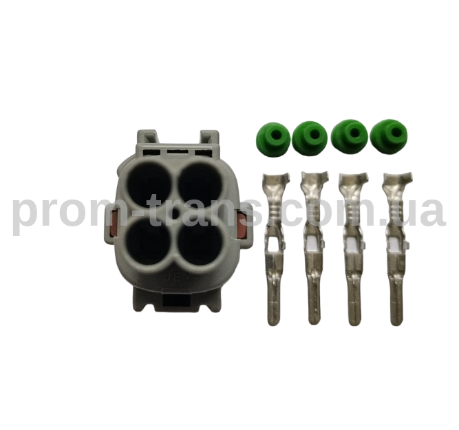 Автомобільний роз'єм штирьовий 4-х контактний аналог Sumitomo 6188-0558 KUM PB291-04127