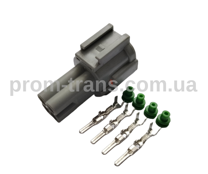 Автомобільний роз'єм штирьовий 4-х контактний аналог Sumitomo 6188-0558 KUM PB291-04127