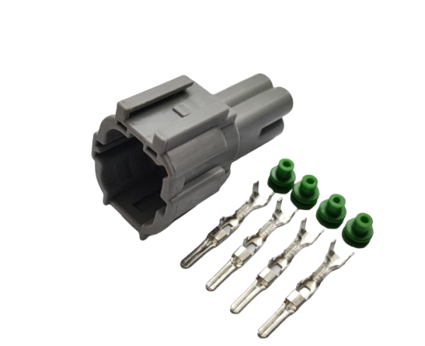 Автомобільний роз'єм штирьовий 4-х контактний аналог Sumitomo 6188-0558 KUM PB291-04127