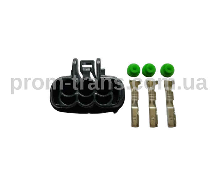 Автомобільний роз'єм гніздовий 3-х контактний аналог Sumitomo 6185-0868 KUM PB295-03020