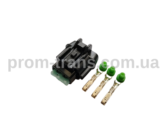 Автомобільний роз'єм гніздовий 3-х контактний аналог Sumitomo 6185-0868 KUM PB295-03020